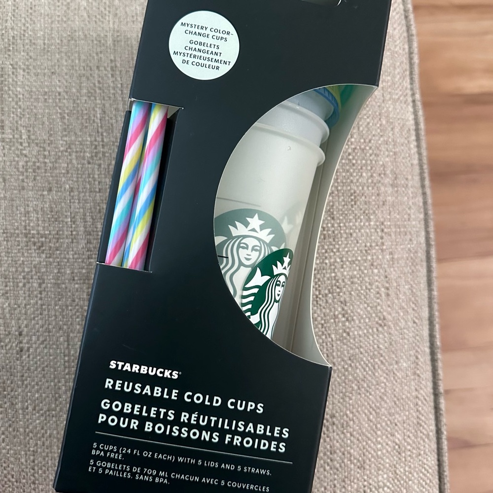 Starbucks Color Changing Reusable Cups